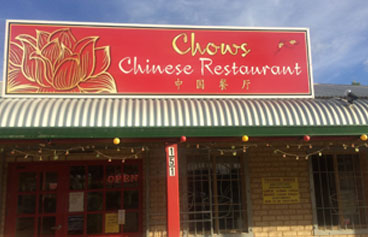 Chows Chinese Restaurant Silver Sands